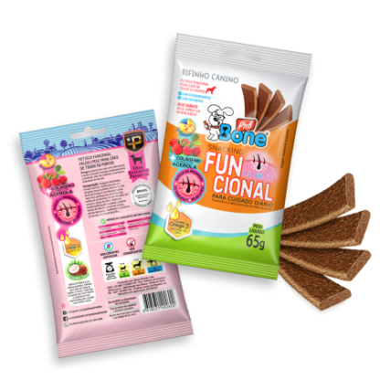 Bifinho Funcional Pelos e Pele. Cartela com 65g