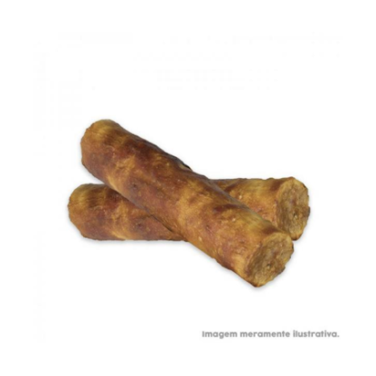 Roll 4-5 (grosso) com Colágeno e Cobertura de Pasta de Carne Bovina. Cartela com 2 rolls